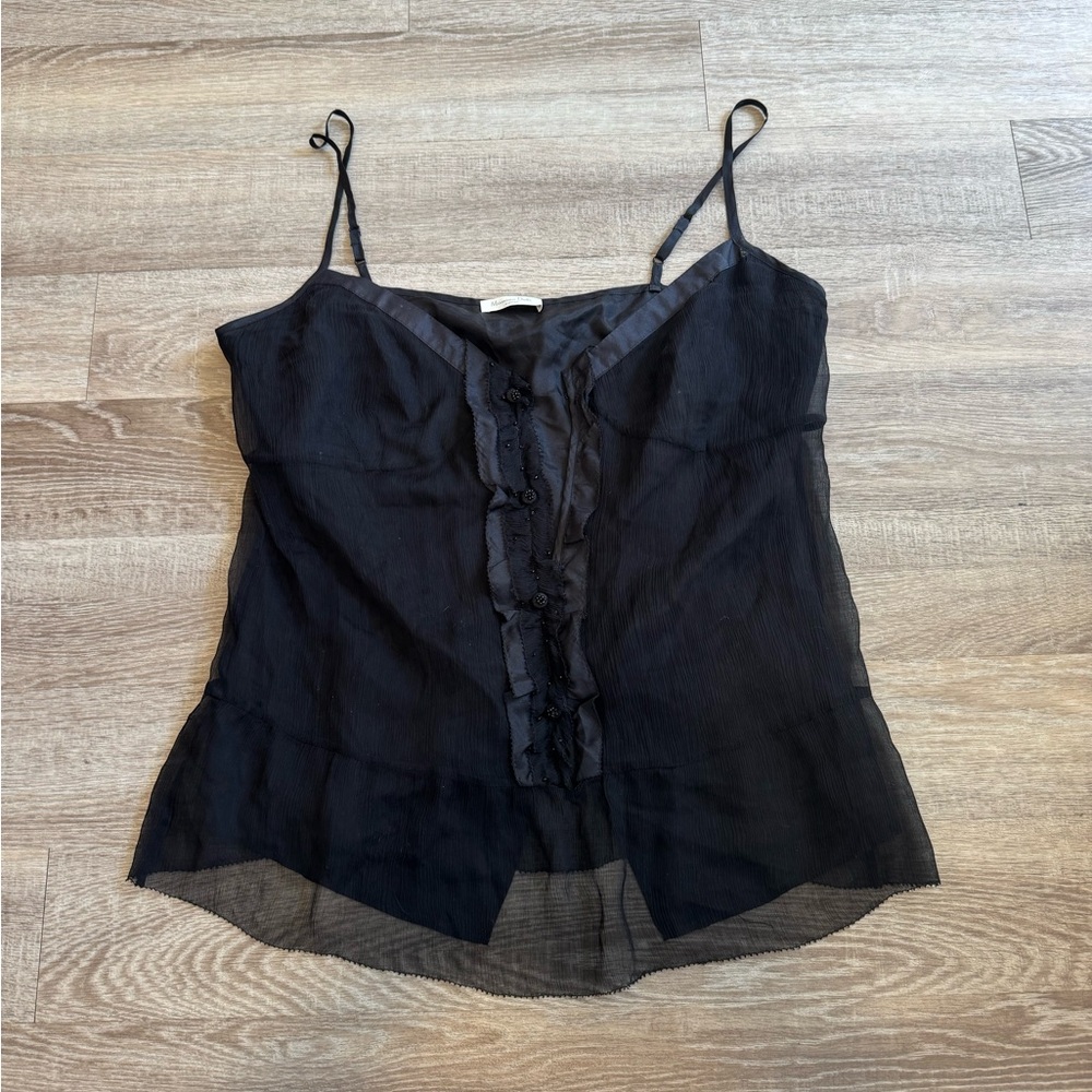 Massimo Dutti Elegant Black Women's Top